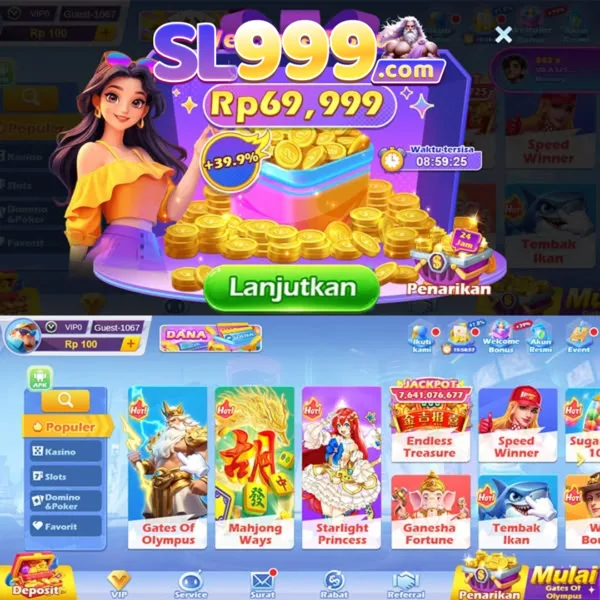 SL999 Login Resmi APK 2026